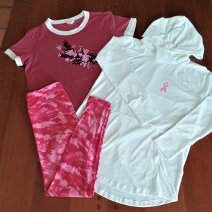 LULAROE! 3 PC. BCA- AMBER, OS LEGGINGS W/LIV TEE